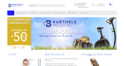 Desktop Screenshot of barthelsmed.be